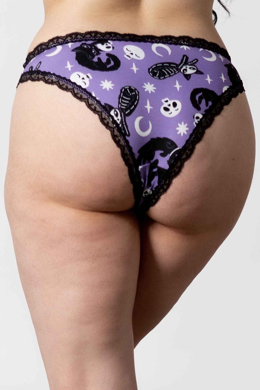 Women KILLSTAR Intimates | Purr Off Panty [Plum] Purple