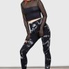 Women KILLSTAR Activity Wear | Wasteland Woods Leggings Black