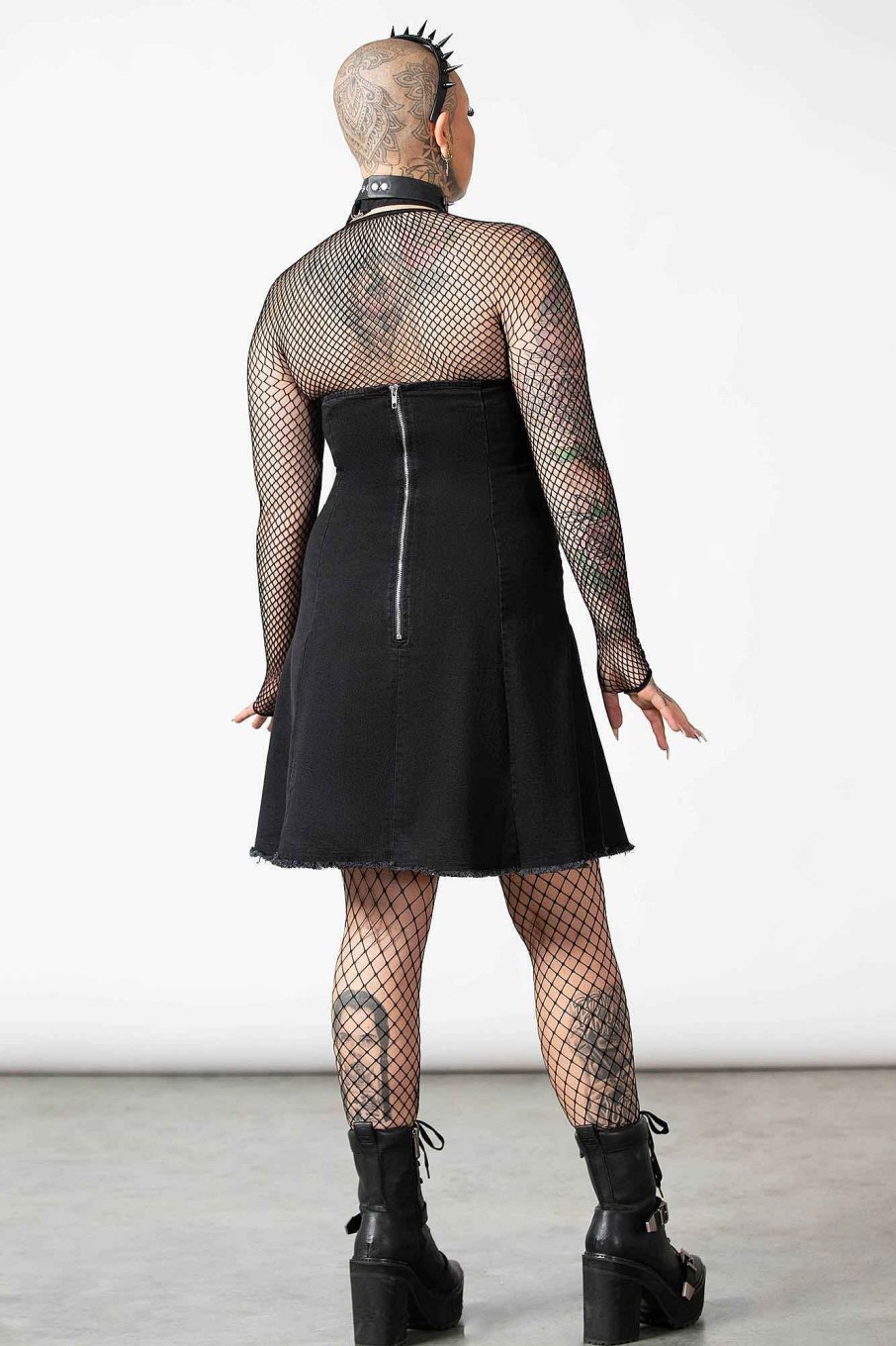 Women KILLSTAR Dresses | Subzero Halter Dress Black