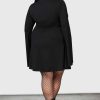 Plus MGM CARRIE Dresses | Creepy Carrie Skater Dress [Plus] Black