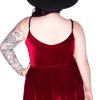 Plus KILLSTAR Dresses | Magica Skater Dress [Ruby] [Plus] Red