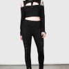 Women Killstar Tops | Hesperia Top Black