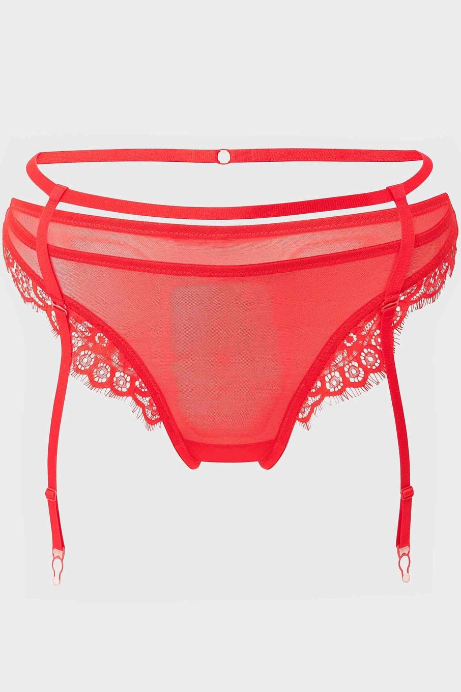 Plus KILLSTAR Intimates | Bound Eloquence Panty [Plus] Red