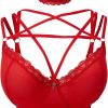 Plus KILLSTAR Intimates | She Bites Lace Bra [Scarlet] [Plus] Red