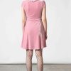 Women KILLSTAR Dresses | Every Mourning Collar Dress [Pastel ] Pink