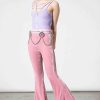 Women KILLSTAR Co-Ords | Moondance Bell Bottoms [Pastel ] Pink