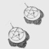 Accessories KILLSTAR Earrings | Mushroom Ritual Earrings Silver