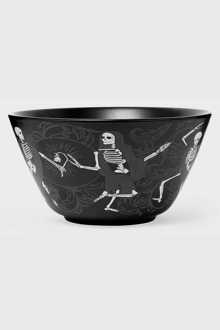 Home KILLSTAR Tableware | Danse Macabre Bowl Black