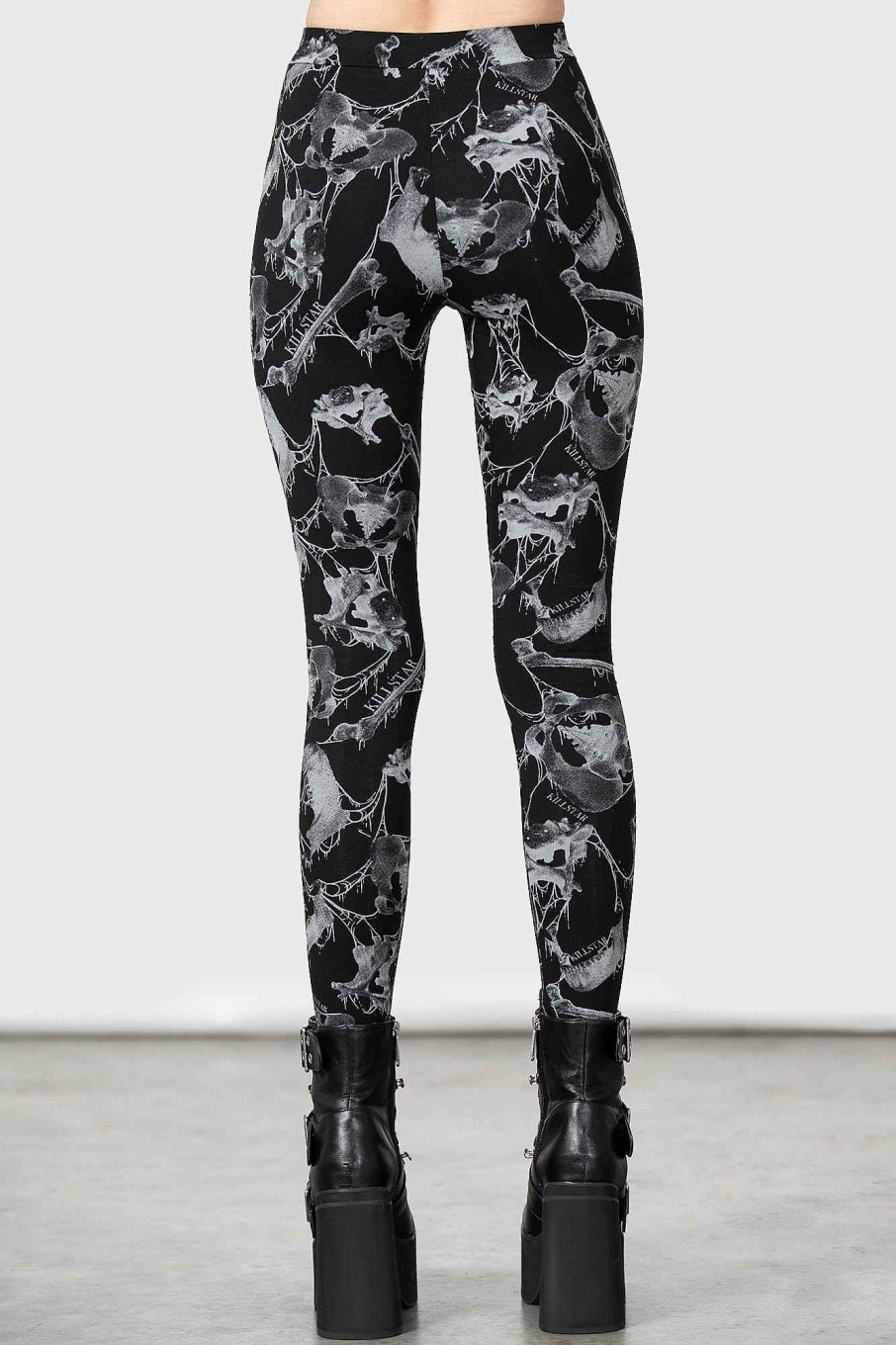 Women KILLSTAR Bottoms | Mandeble Leggings Black