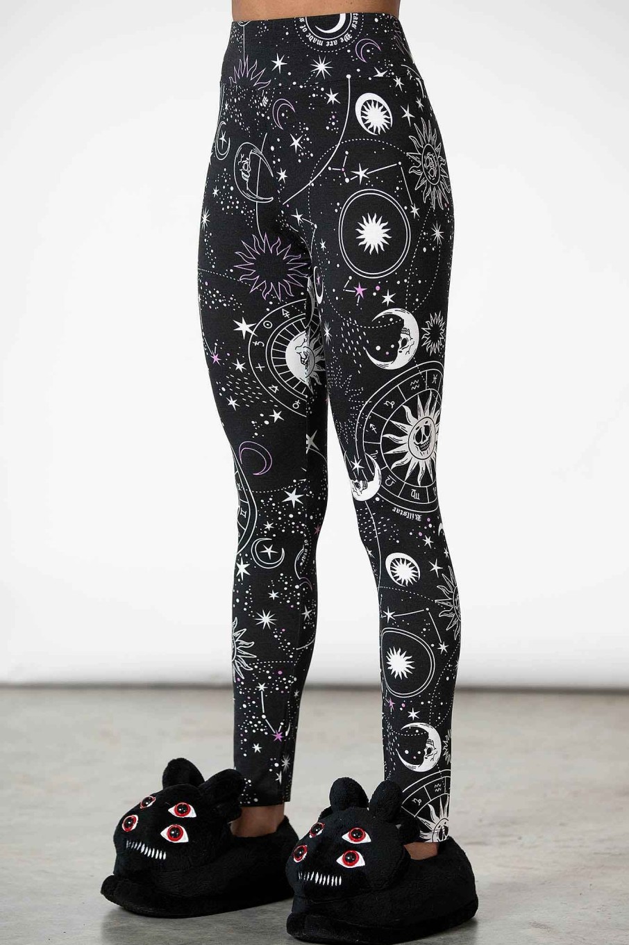 Women KILLSTAR Loungewear | Galaxy Lounge Leggings Black