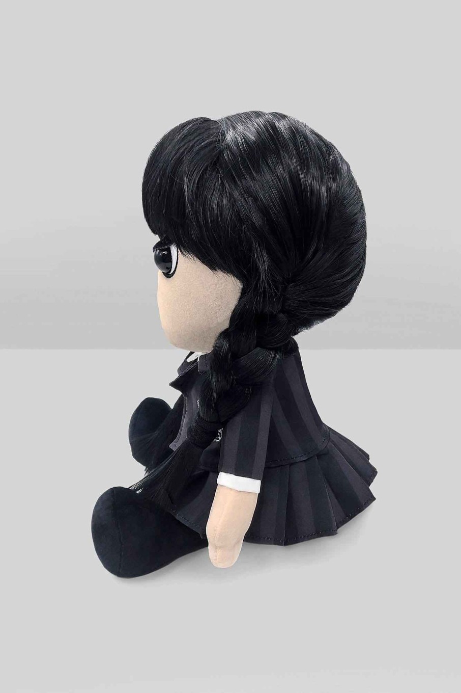 Kreeptures MGM WEDNESDAY | Wednesday Addams Uniform Plush Toy - Pre Order Black