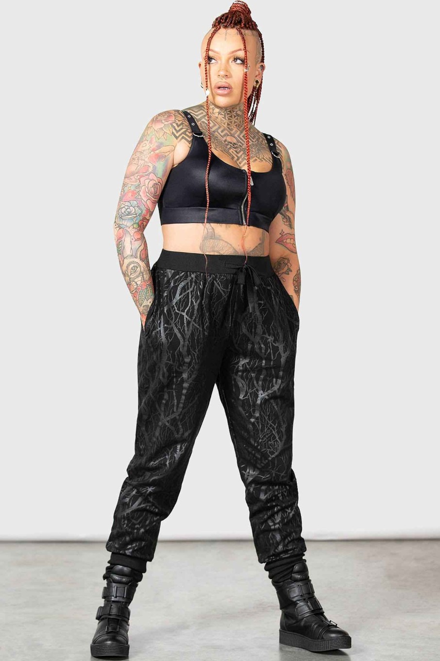 Women KILLSTAR Activity Wear | Wicked Woods Watcher Joggers Black