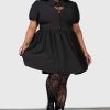 Plus KILLSTAR Dresses | Fozia Dress [Plus] Black