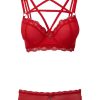 Women KILLSTAR Intimates | She Bites Lace Panty [Scarlet] Red