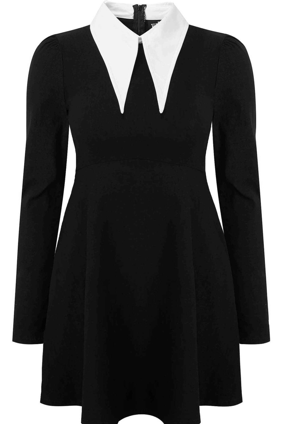 Plus KILLSTAR Dresses | Cathedral Skater Dress [Plus] Black