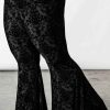 Plus KILLSTAR Bottoms | Lucifuge Bell Bottoms [Plus] Black