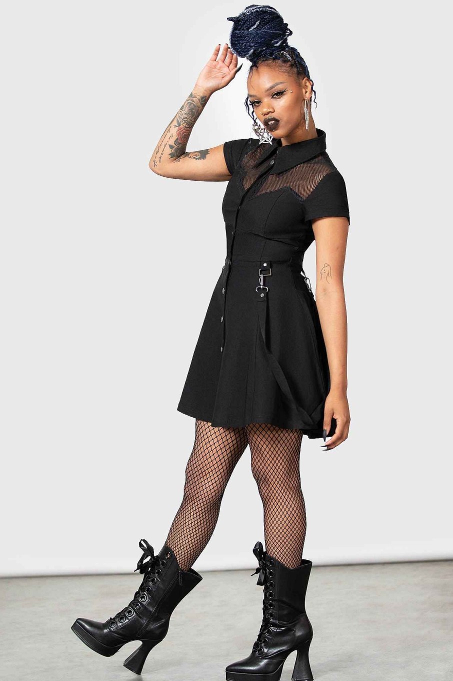 Women KILLSTAR Dresses | Hexellent Dress [B] Black