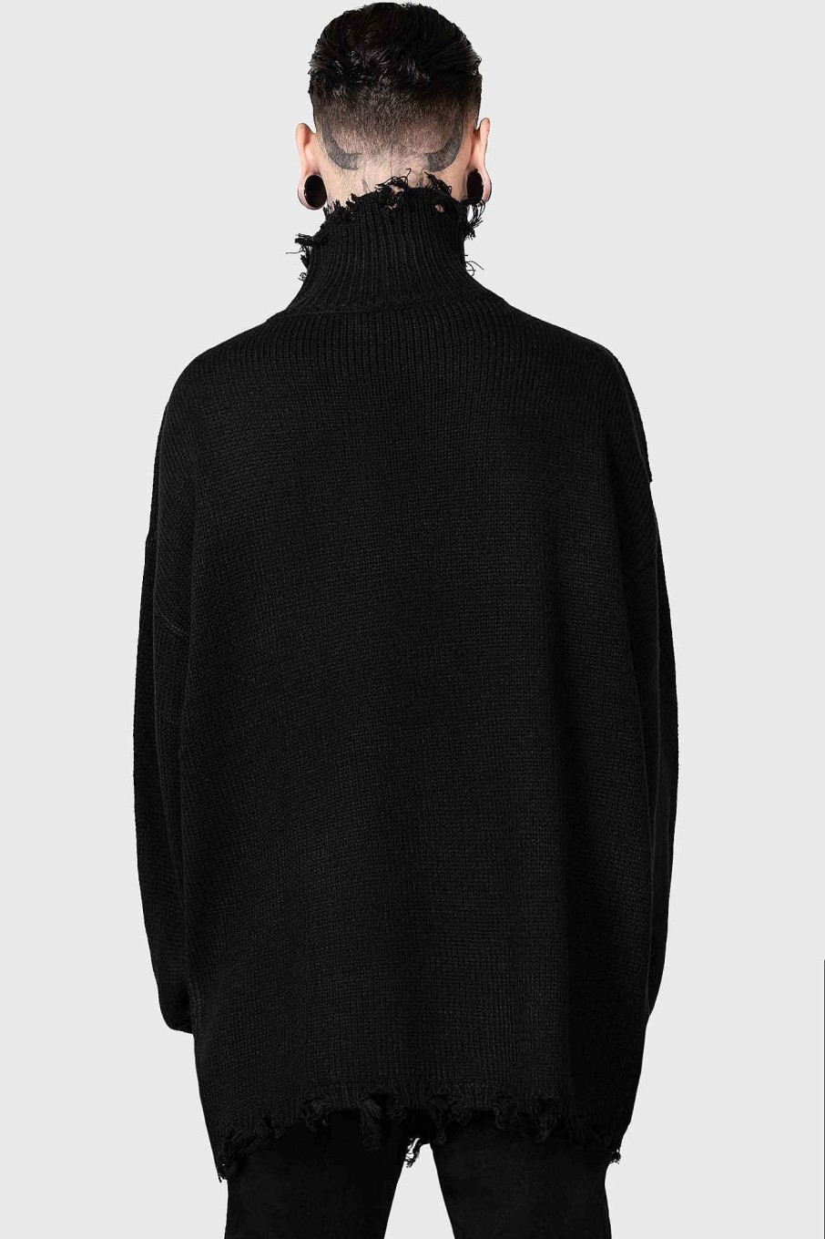 Men KILLSTAR Knitwear | Daith Knit Sweater Black