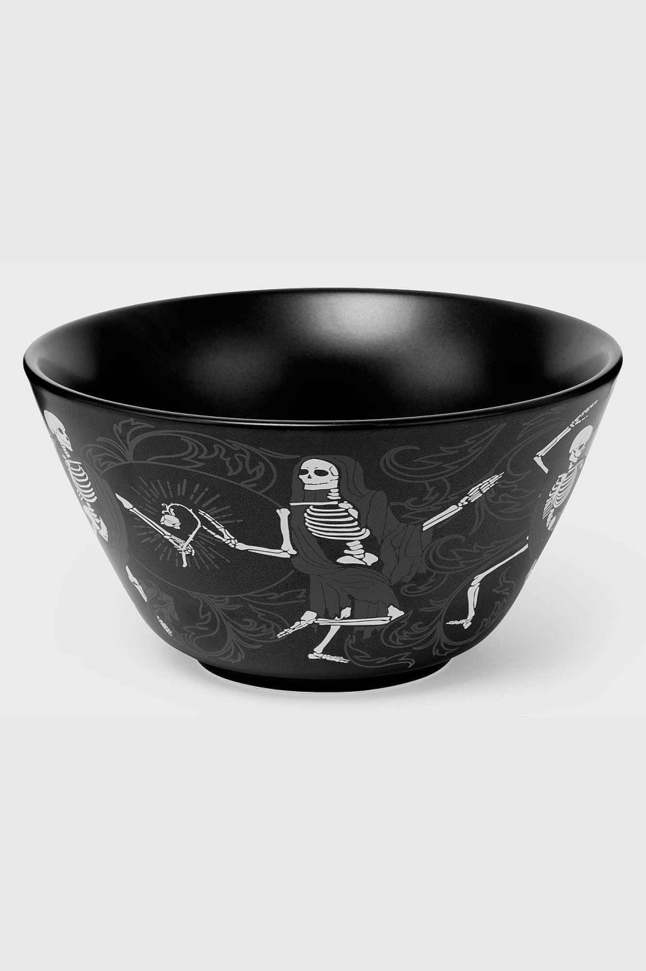 Home KILLSTAR Tableware | Danse Macabre Bowl Black