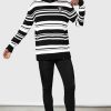 Men MGM WEDNESDAY Knitwear | Pugsley Addams Sweater Black/White