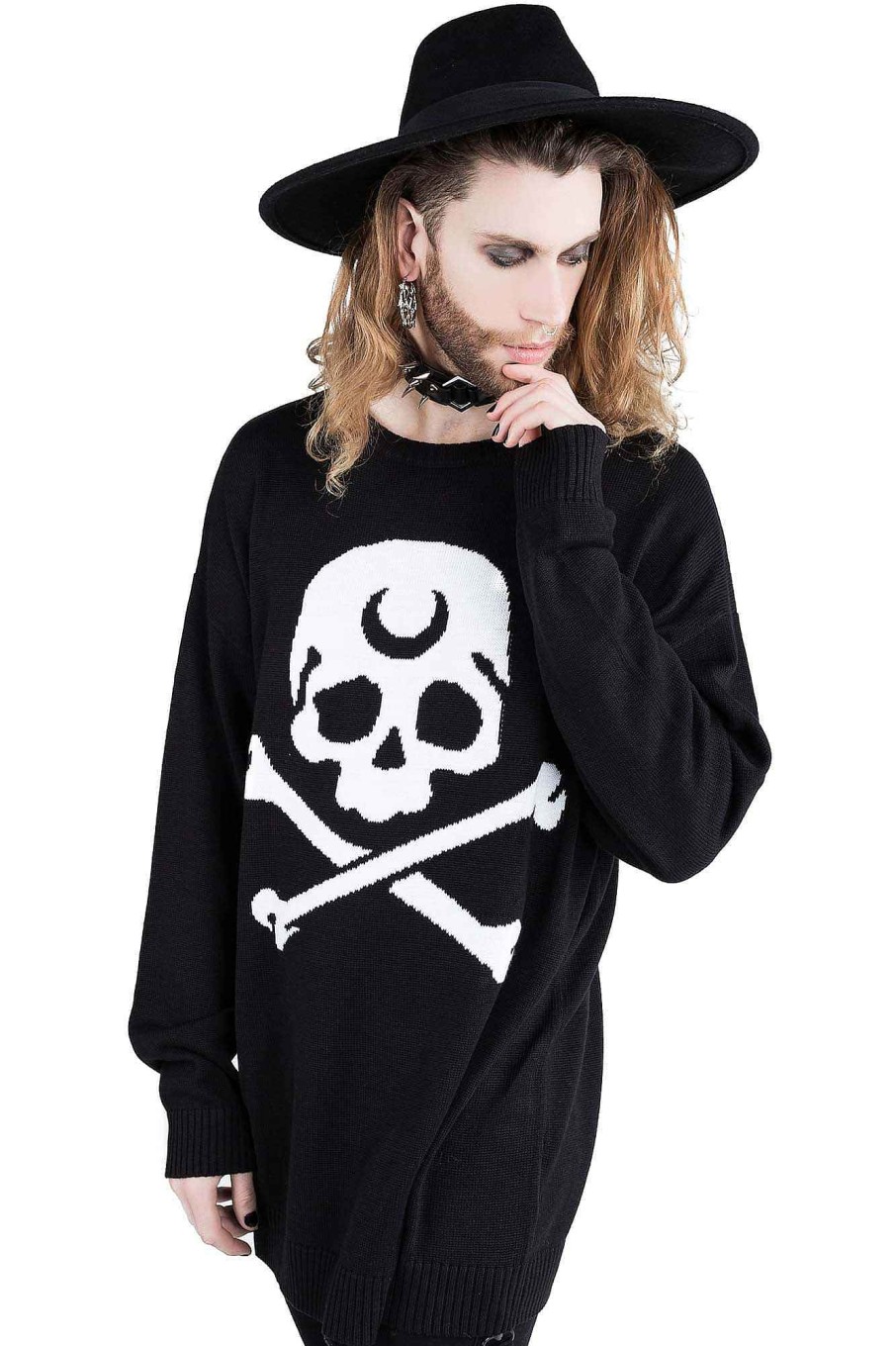 Men KILLSTAR Knitwear | 2 The Bone Knit Sweater