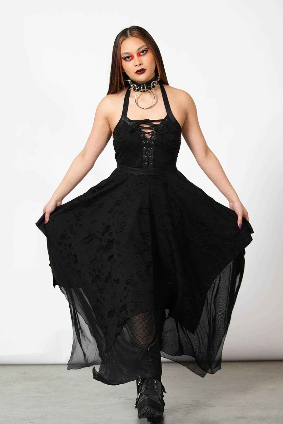 Women KILLSTAR Dresses | Badlands Dress Black