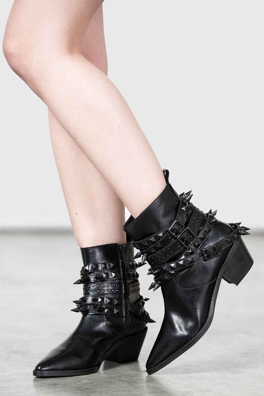 Shoes KILLSTAR | Callista Boots [ Stud] Black