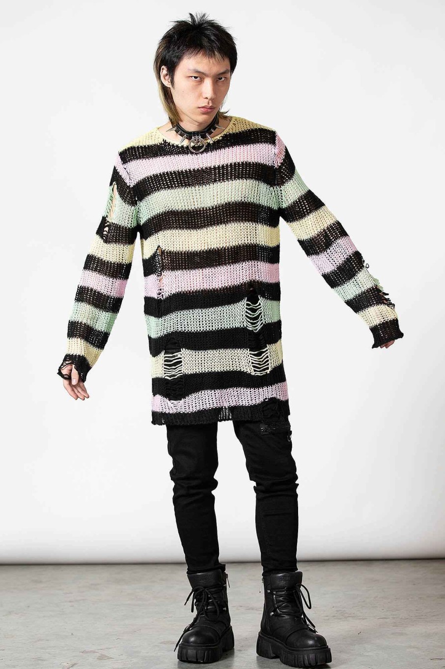 Men KILLSTAR Knitwear | Liqorice Knit Sweater Multi