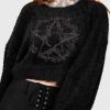 Women KILLSTAR Knitwear | Winter Spirit Knit Sweater Black