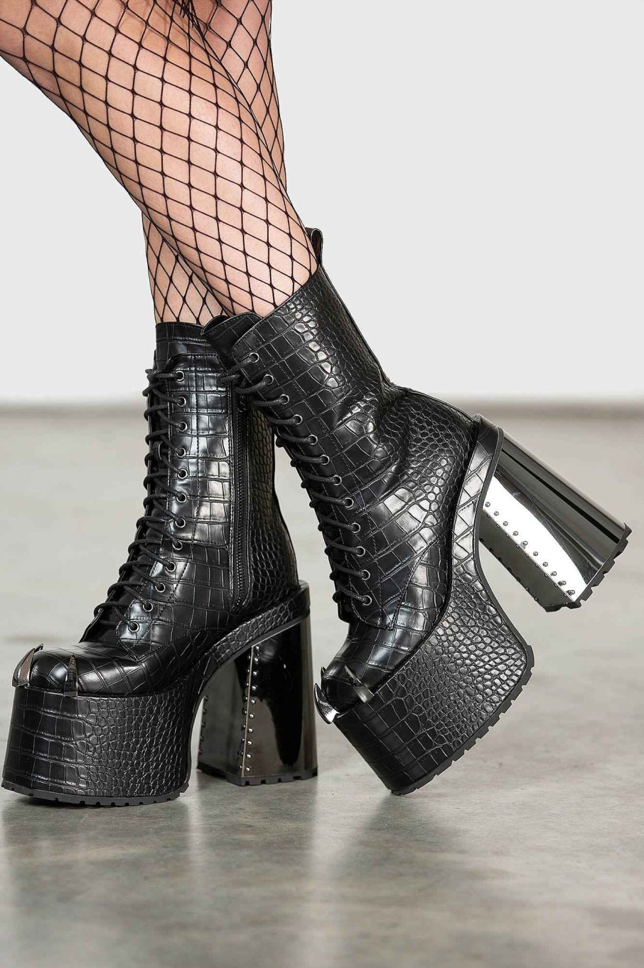 Shoes KILLSTAR | So Icy Platform Boots Black