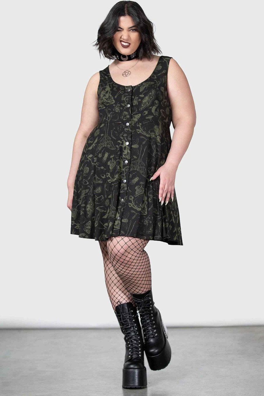 Plus KILLSTAR Dresses | Leslynn Babydoll Dress [Plus]