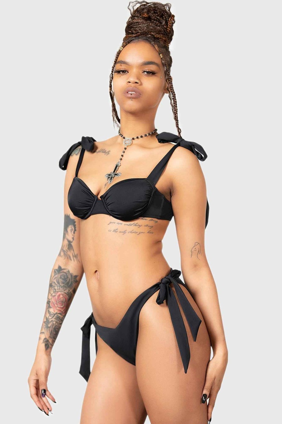 Women KILLSTAR Swimwear | Elaina Bikini Black