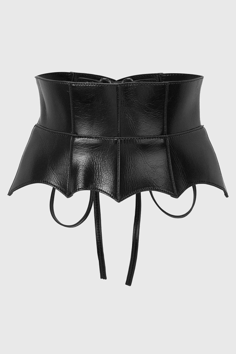 Accessories KILLSTAR Harnesses & Belts | Wetland Bat Peplum Corset