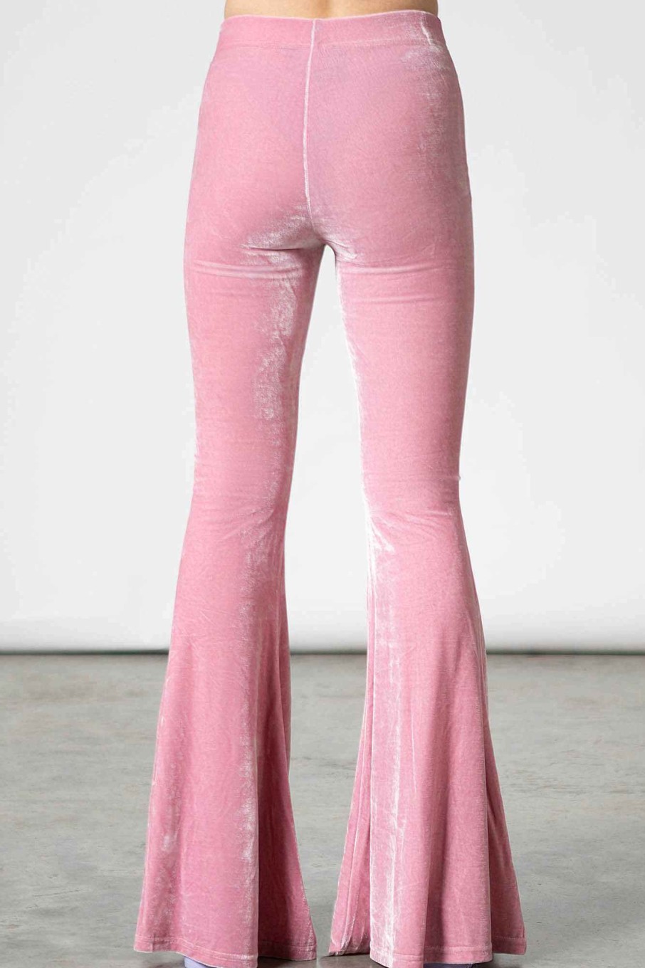 Women KILLSTAR Co-Ords | Moondance Bell Bottoms [Pastel ] Pink