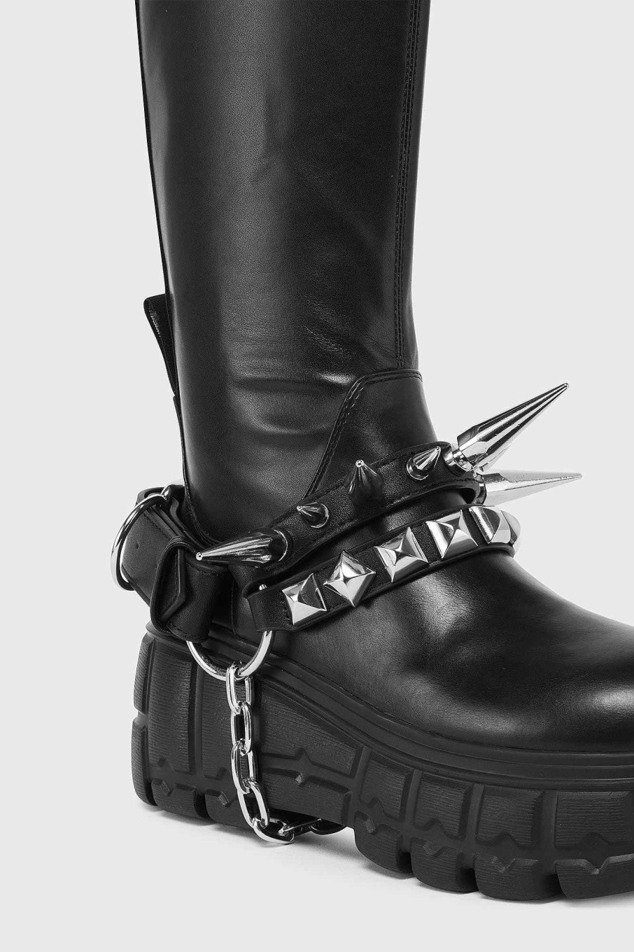 Accessories KILLSTAR Harnesses & Belts | We R Wicked Bootstrap Black