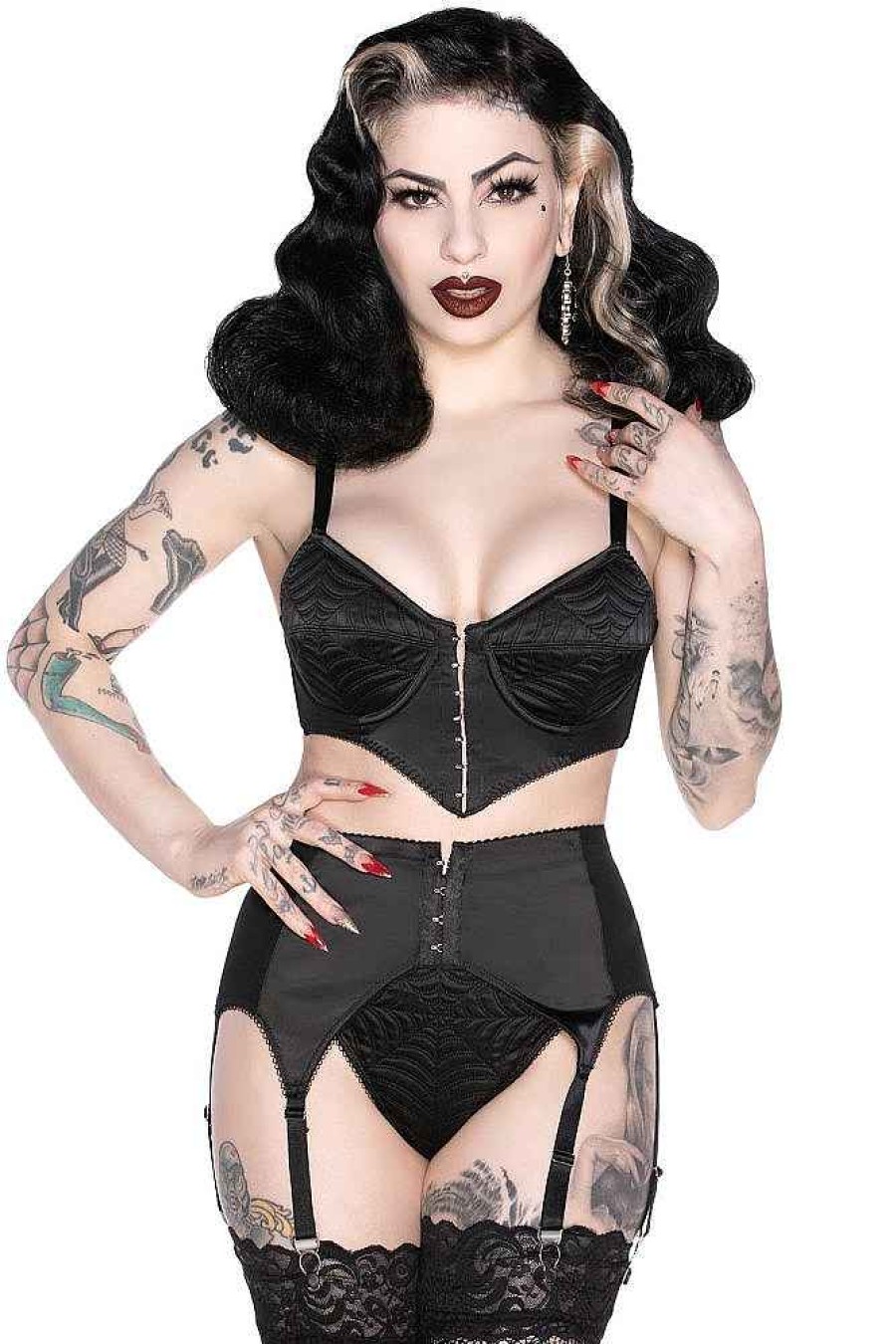 Women KILLSTAR Intimates | Webutant Bullet Bra Black