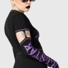 Women KILLSTAR Co-Ords | Charnel Top Black