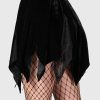 Women KILLSTAR Skirts | Josephine'S Revenge Mini Skirt Black