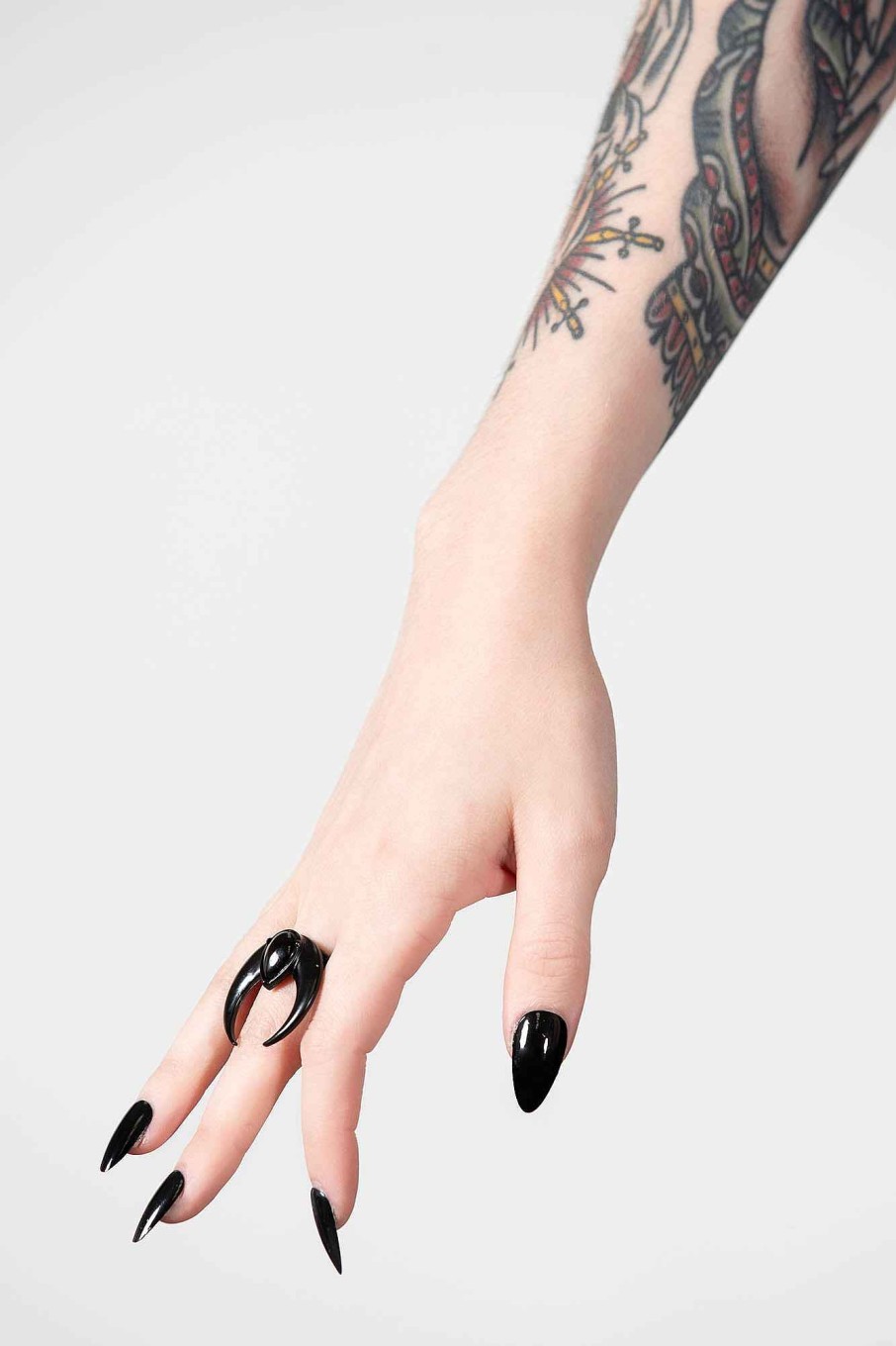 Accessories KILLSTAR Rings | Forest Moon Ring Black