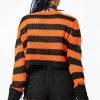 Women KILLSTAR Knitwear | Creep N' Sleep Knit Sweater Orange