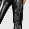 Women KILLSTAR Bottoms | Catacomb And Crosses Leggings Black