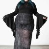 Plus KILLSTAR Skirts | Chalise Maxi Skirt [Plus] Black