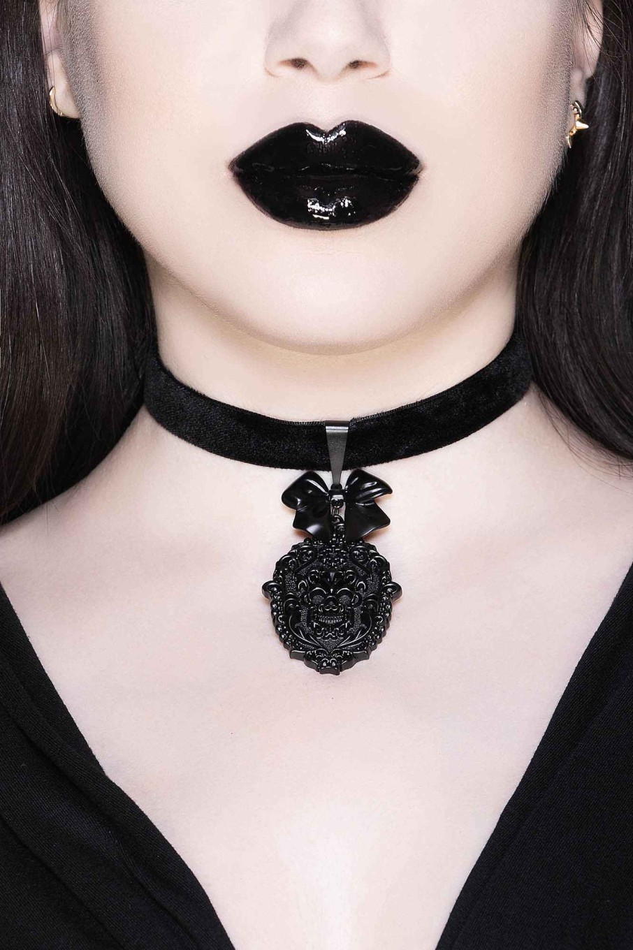 Accessories KILLSTAR Chokers | Sorrows Choker Black