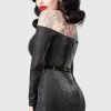 Women KILLSTAR Dresses | Valak Bodycon Dress Black