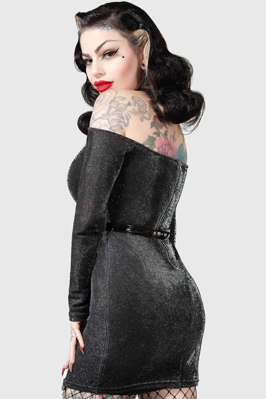 Women KILLSTAR Dresses | Valak Bodycon Dress Black