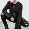 Men KILLSTAR Knitwear | Hades Heaven Sweatshirt Black