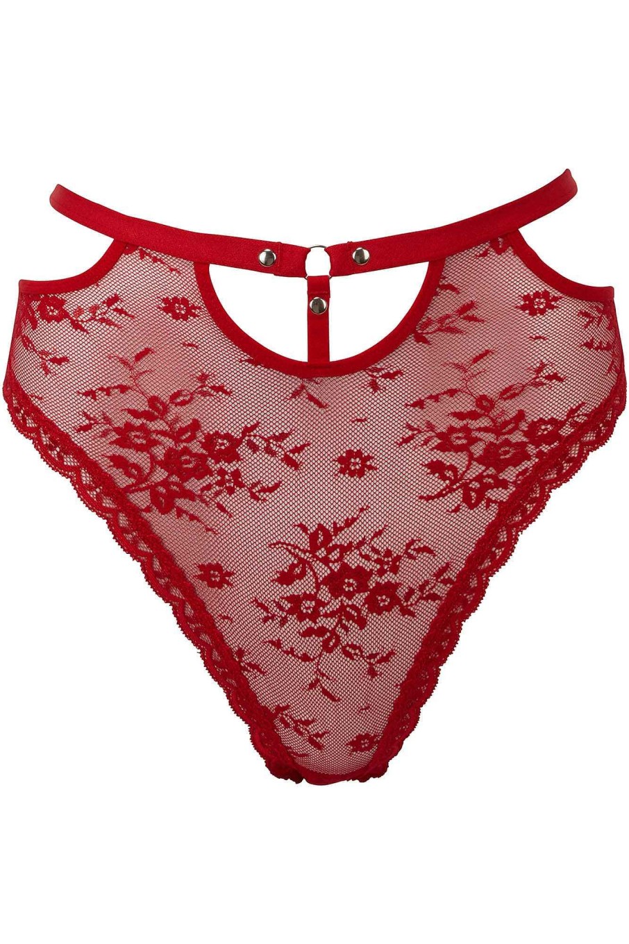 Women KILLSTAR Intimates | Sheer Evil Panty [Scarlet] Red