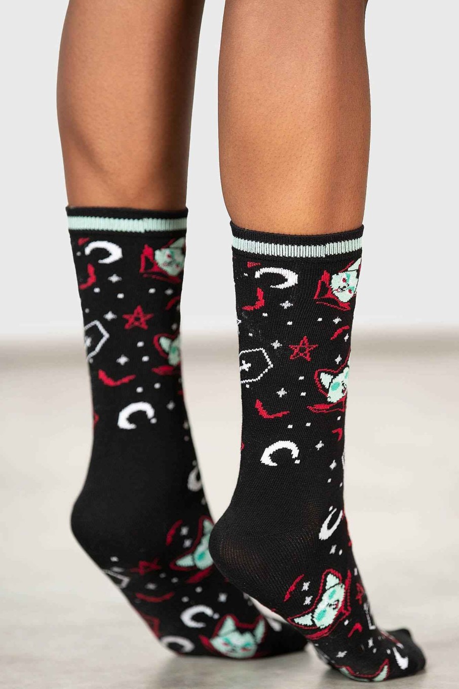 Accessories KILLSTAR Socks & Tights | Lil Vampurr Ankle Socks Black