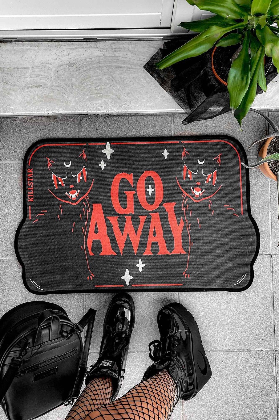 Home KILLSTAR Rugs & Doormats | Klaws Doormat Orange