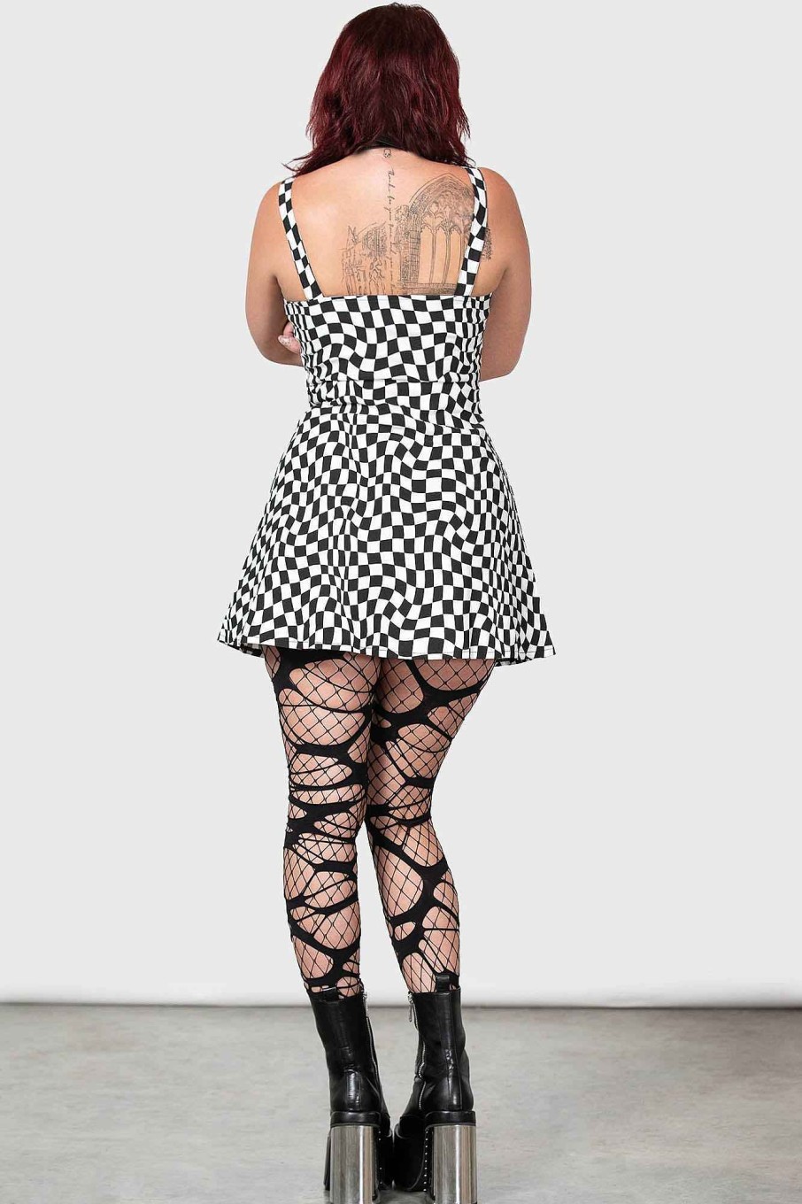 Women KILLSTAR Dresses | Punktured Dress Black/White